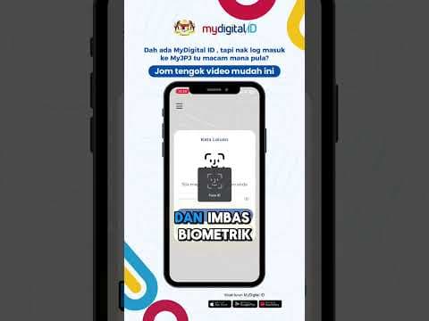 Log Masuk ke MyJPJ jika ada MyDigital ID