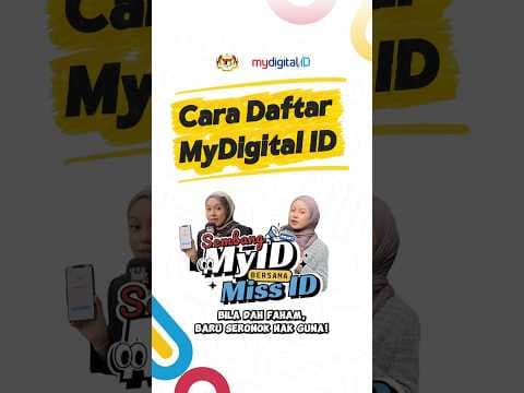 Cara Daftar MyDigital ID dengan Mudah